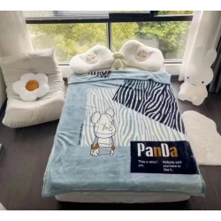 Детское плед-покрывало Arya SHA-00005984, 150x210 см, шелк/бамбук, разноцветное