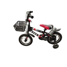 Uşaq velosipedi VE-823, qırmızı/qara