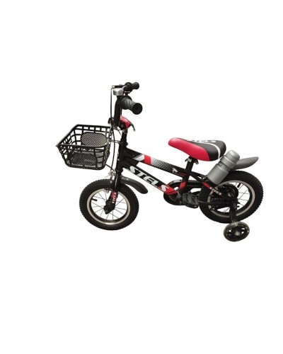 Uşaq velosipedi VE-823, qırmızı/qara