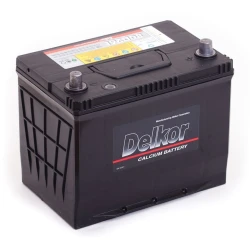 Avtomobil akkumulyatoru Delkor 80D26L 75Ah 600A