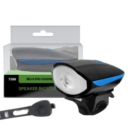 Велосипедный фонарь UM001000808, пластик, черный/синий Велосипедный фонарь UM001000808, пластик, черный/синий