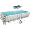 Бассейн Bestway 56475, 732x366x132 см, 30045 л, серый