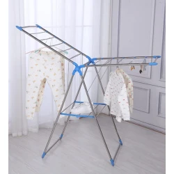 Сушилка для белья Kelebek NP-2203, нержавеющая сталь, 143x56x116 см Сушилка для белья Kelebek NP-2203, нержавеющая сталь, 143x56x116 см