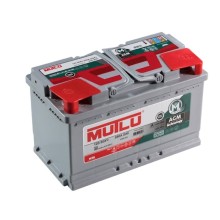 Avtomobil akkumulyatoru Mutlu 80Ah 12V AGM.L4.80.080.A