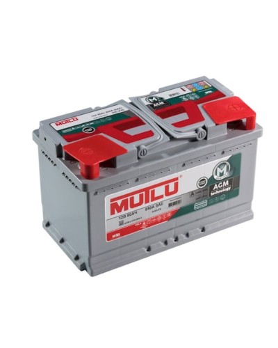 Avtomobil akkumulyatoru Mutlu 80Ah 12V AGM.L4.80.080.A