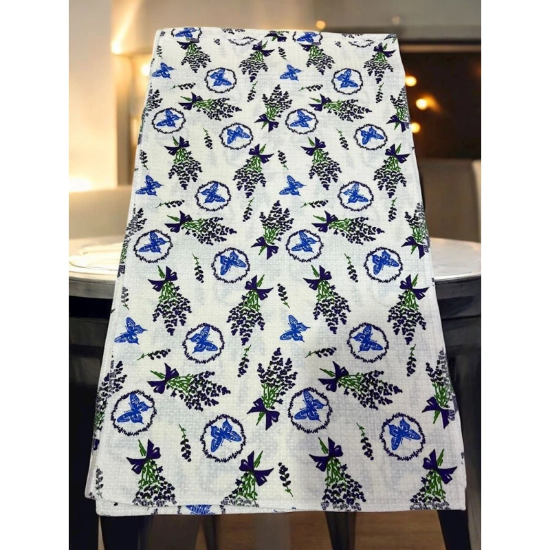 Набор кухонных полотенец MiraNova 023, хлопок, разноцветный, 40x70 см, 10 шт