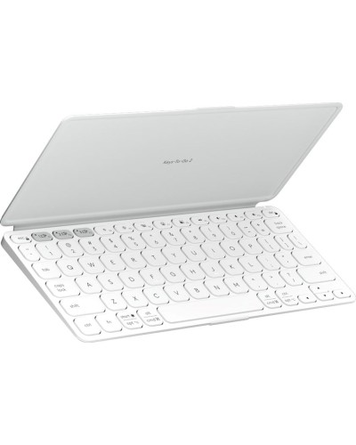 Klaviatura planşet üçün Logitech Keys-To-Go 2 Pale Grey (920-012985)