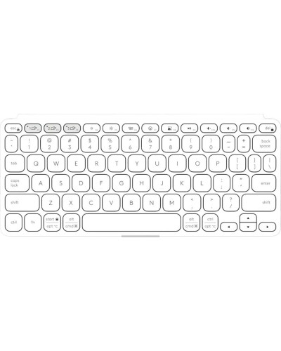 Klaviatura planşet üçün Logitech Keys-To-Go 2 Pale Grey (920-012985)