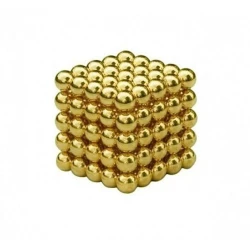 Магнитный конструктор Неокуб, золотистый, 5 мм, 125 шт Магнитный конструктор Неокуб, золотистый, 5 мм, 125 шт