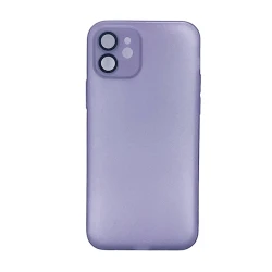 Çexol SS539 Apple iPhone 12 üçün, Mat Bənövşəyi