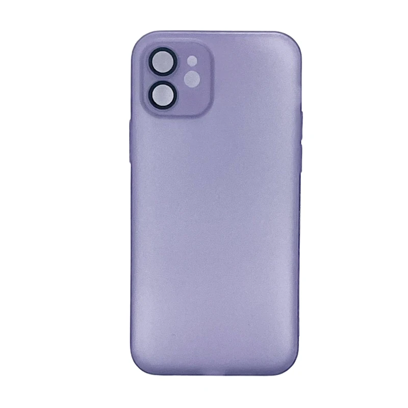 Çexol SS539 Apple iPhone 12 üçün, Mat Bənövşəyi