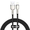Кабель USB Baseus Cafule Metal Lightning Cable 2.4 A 1 м