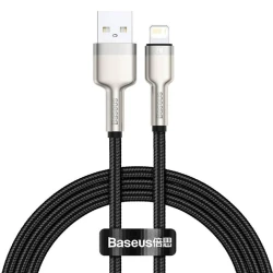 Кабель USB Baseus Cafule Metal Lightning Cable 2.4 A 1 м