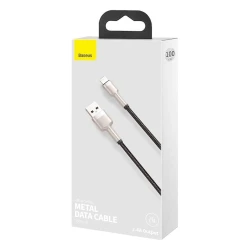 Кабель USB Baseus Cafule Metal Lightning Cable 2.4 A 1 м