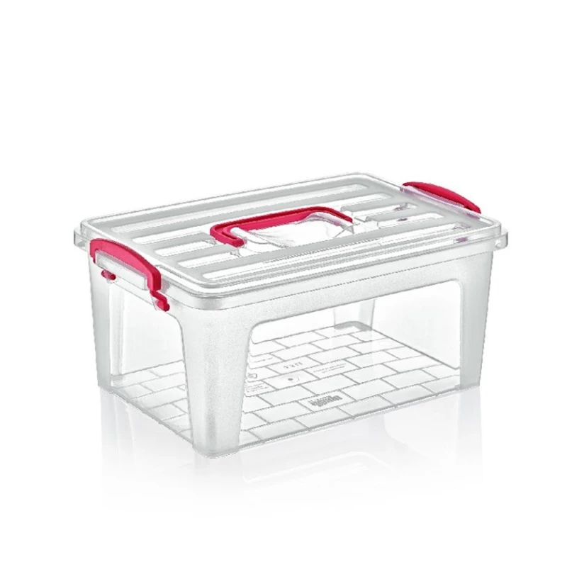 Контейнер Dunya Plastik Clear Box, 9 л, пластик, прозрачный Контейнер Dunya Plastik Clear Box, 9 л, пластик, прозрачный