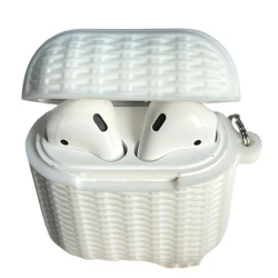 Чехол для наушников Airpods 2 White