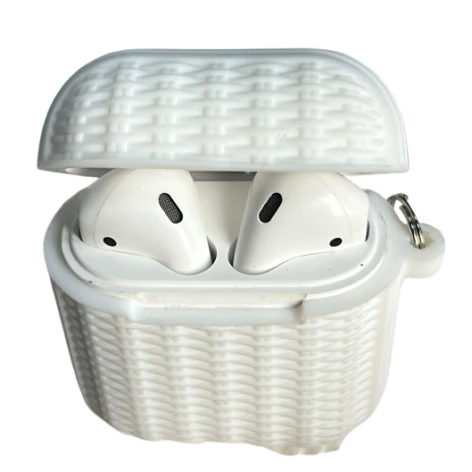 Чехол для наушников Airpods 2 White