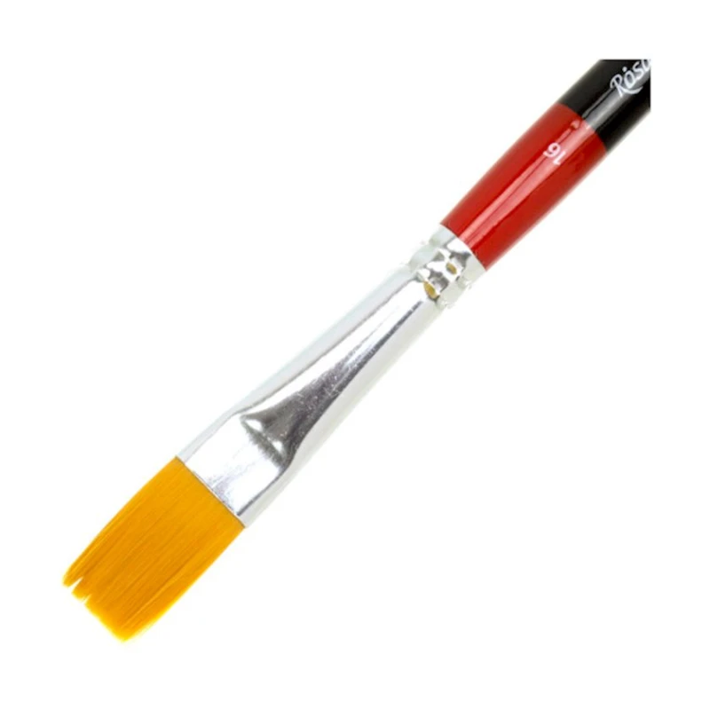 Кисть плоская Rosa Studio 102, синтетика, № 16 Кисть плоская Rosa Studio 102, синтетика, № 16