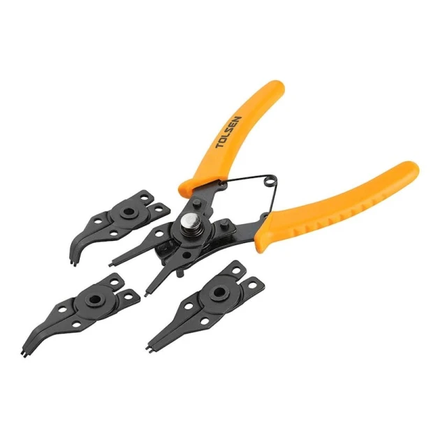 Съемник стопорных колец Tolsen 10100 4-в-1, 160 мм