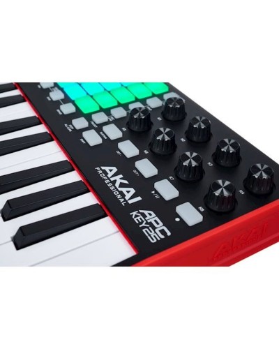 Midi-klaviatura Akai APC KEY 25 MK2, 25 klaviş, 886 q, qara/ağ, 315x192x45 mm