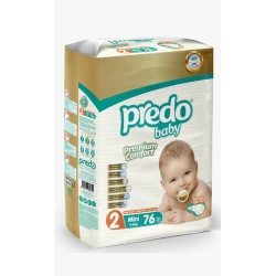 Подгузники Predo Baby Mini 2, 3-6 кг, 76 шт.