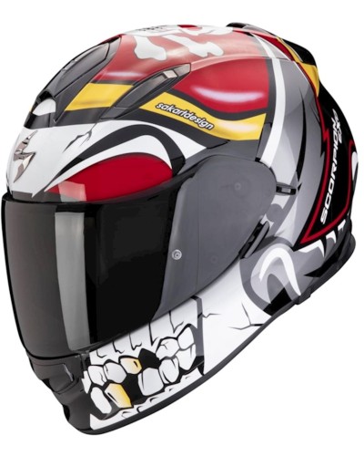 Motosikl dəbilqəsi Scorpion EXO-491 Pirate Red, ölçü S