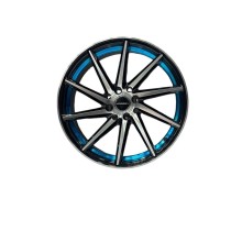 Təkər diskləri Kia/Hyundai/Lada/Opel/Nissan R17, qara/metalik mavi kantlı - DSC353_gallery