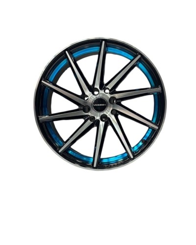 Təkər diskləri Kia/Hyundai/Lada/Opel/Nissan R17, qara/metalik mavi kantlı - DSC353_gallery