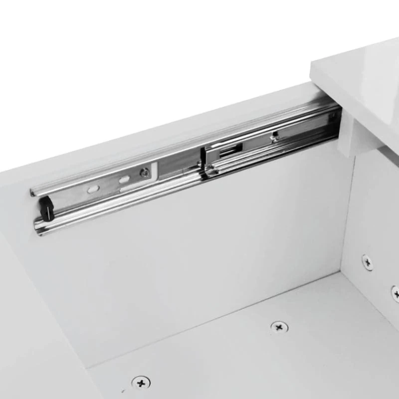 Журнальный стол Art-119, 50x100x30 см, ламинат, белый Журнальный стол Art-119, 50x100x30 см, ламинат, белый