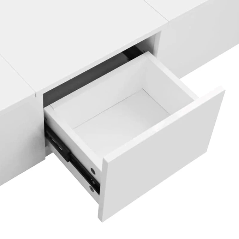 Журнальный стол Art-119, 50x100x30 см, ламинат, белый Журнальный стол Art-119, 50x100x30 см, ламинат, белый