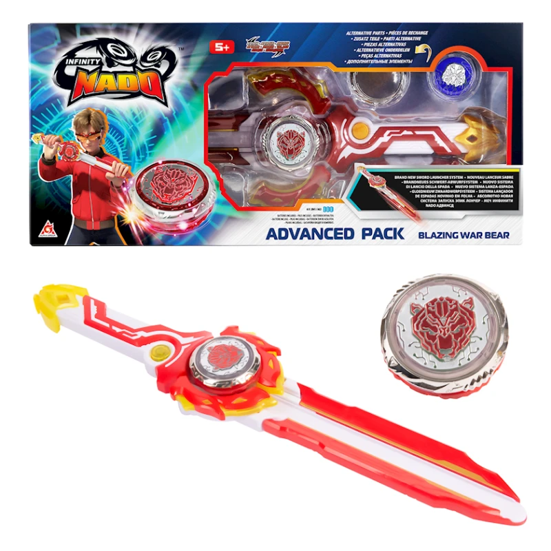 Волчок Infinity Nado VI Advanced Pack - Blazing War Bear Волчок Infinity Nado VI Advanced Pack - Blazing War Bear