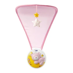 Мобайл Chicco Next 2Moon розовый 3 в 1 с эффектами