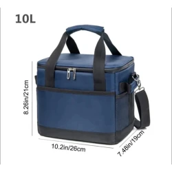 Термосумка, синий, 26х19х21 см Термосумка, синий, 26х19х21 см