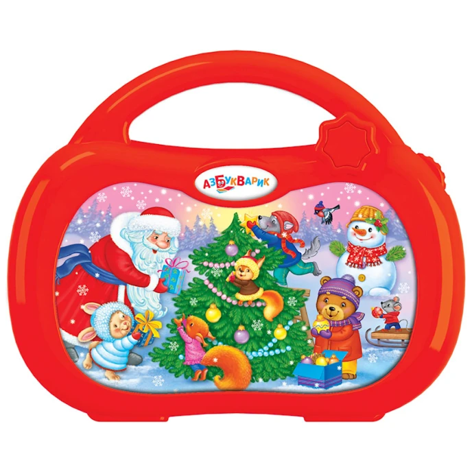Музыкальная игрушка Азбукварик Плеер Новогодние подарки
