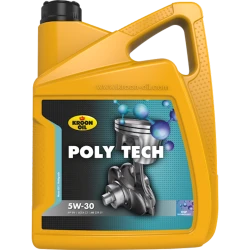 Моторное масло Kroon-Oil Poly Tech 5W30, 5 л