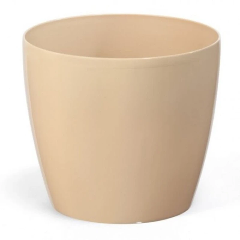 Горшок Lamela Magnolia 18 см, пластик, бежевый
