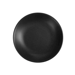 Тарелка глубокая Porland Seasons, фарфор, черная, 26 см