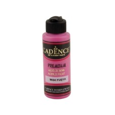 Akril boya Cadence Premium Acrylic Paint 9034 Fuchsia, 120 ml