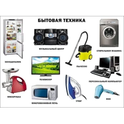 Плакат Проф-Пресс Бытовая техника