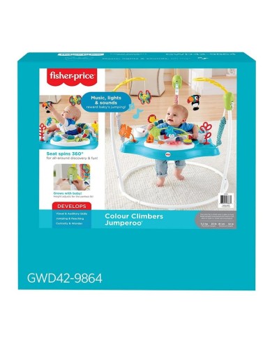 Atlanma qurğusu Fisher-Price Color Climbers Jumperoo