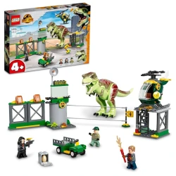 Konstruktor LEGO Jurassic World Tiranozavrın qaçışı 76944, 4+ yaş, 140 hissə