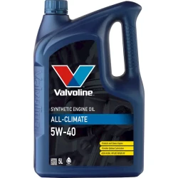 Моторное масло Valvoline All Climate 5W-40, 5 л