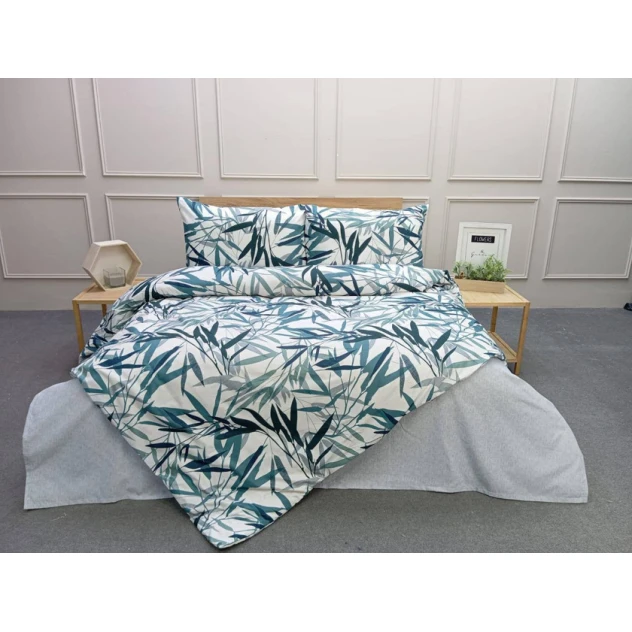 Комплект постельного белья Luxe Cotton, пододеяльник 160x220 см, простыня 160x220 см, наволочка 50x70 см 1 шт