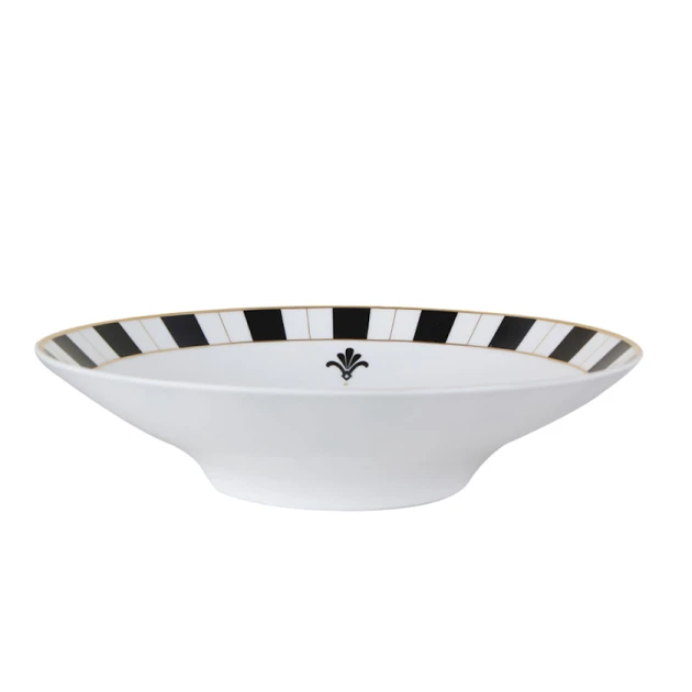 Тарелка глубокая Porland Palms фарфор, разноцветная, 26 см