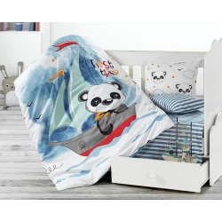 Комплект детского постельного белья ET-1276, пододеяльник 100x150 см, простыня 110x160 см, наволочка 35х45 см, разноцветный