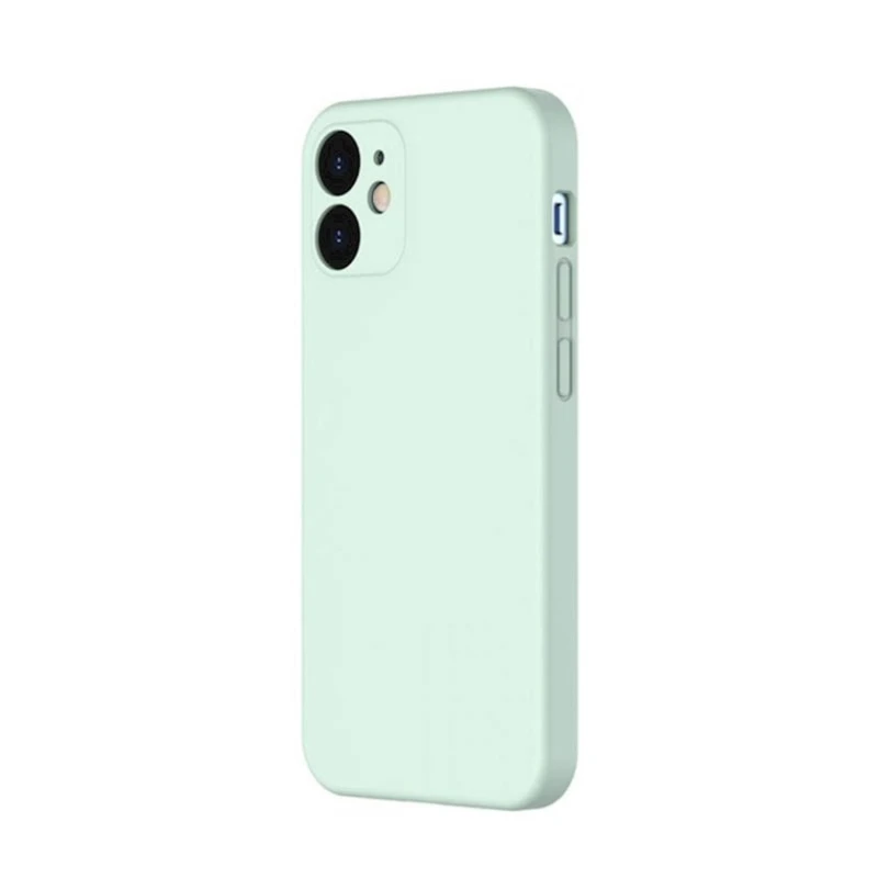 Чехол Baseus Liquid Silica Gel для Apple iPhone 12/12 Pro Green