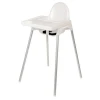 Стульчик для кормления Альтернатива М6247, белый Стульчик для кормления Альтернатива М6247, белый