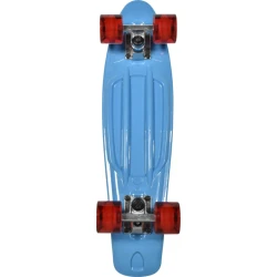 Skeytbord Up2Glide Vintage Blue, PVC, poliuretan təkərlər, mavi
