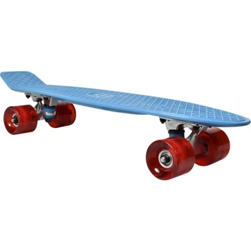 Скейтборд Up2Glide Vintage Blue, ПВХ, полиуретановые колеса, голубой Скейтборд Up2Glide Vintage Blue, ПВХ, полиуретановые колеса, голубой