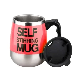 Чашка с самостоятельным перемешиванием Self Stirring Mug Red, 350 мл Чашка с самостоятельным перемешиванием Self Stirring Mug Red, 350 мл